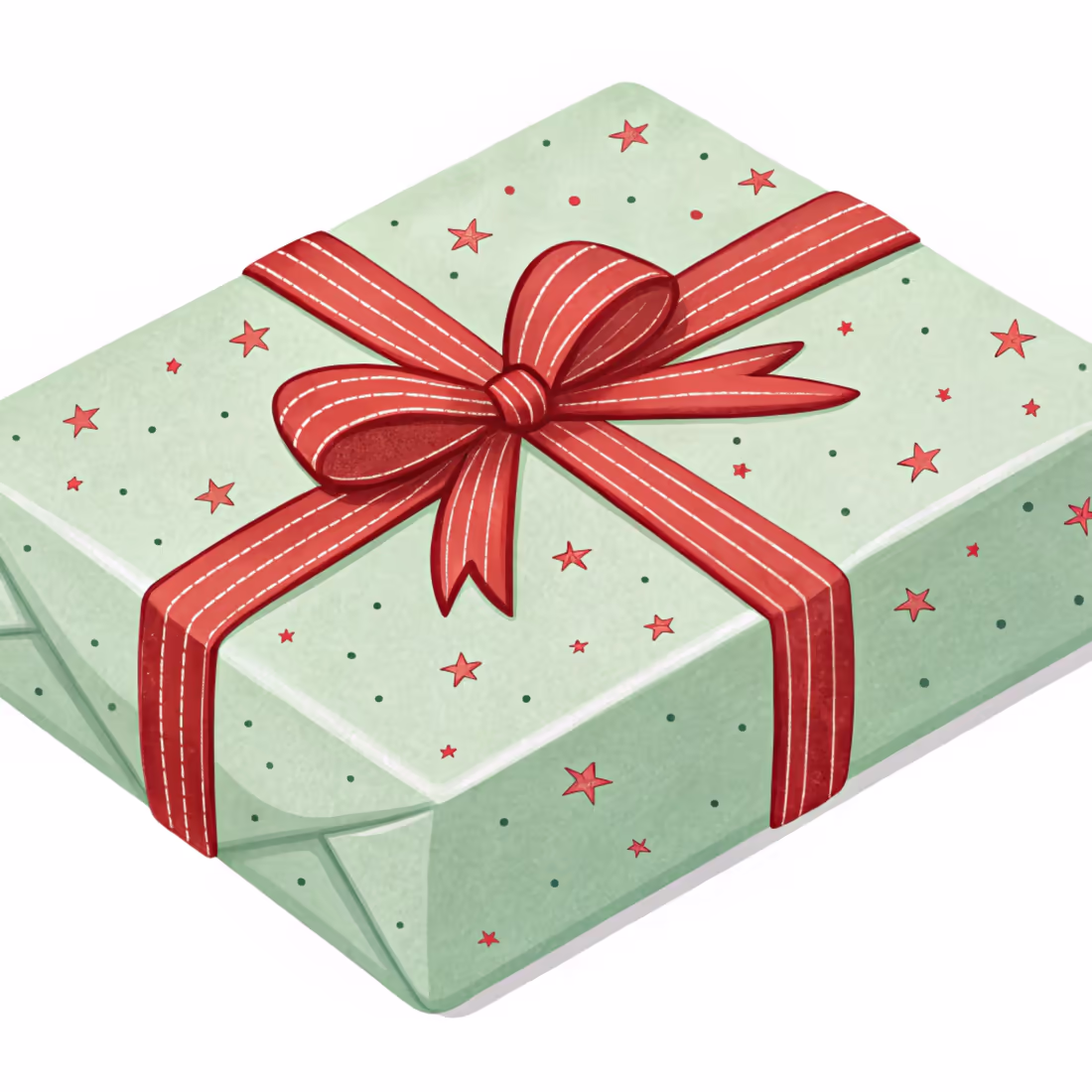 Красиво упакованный подарок