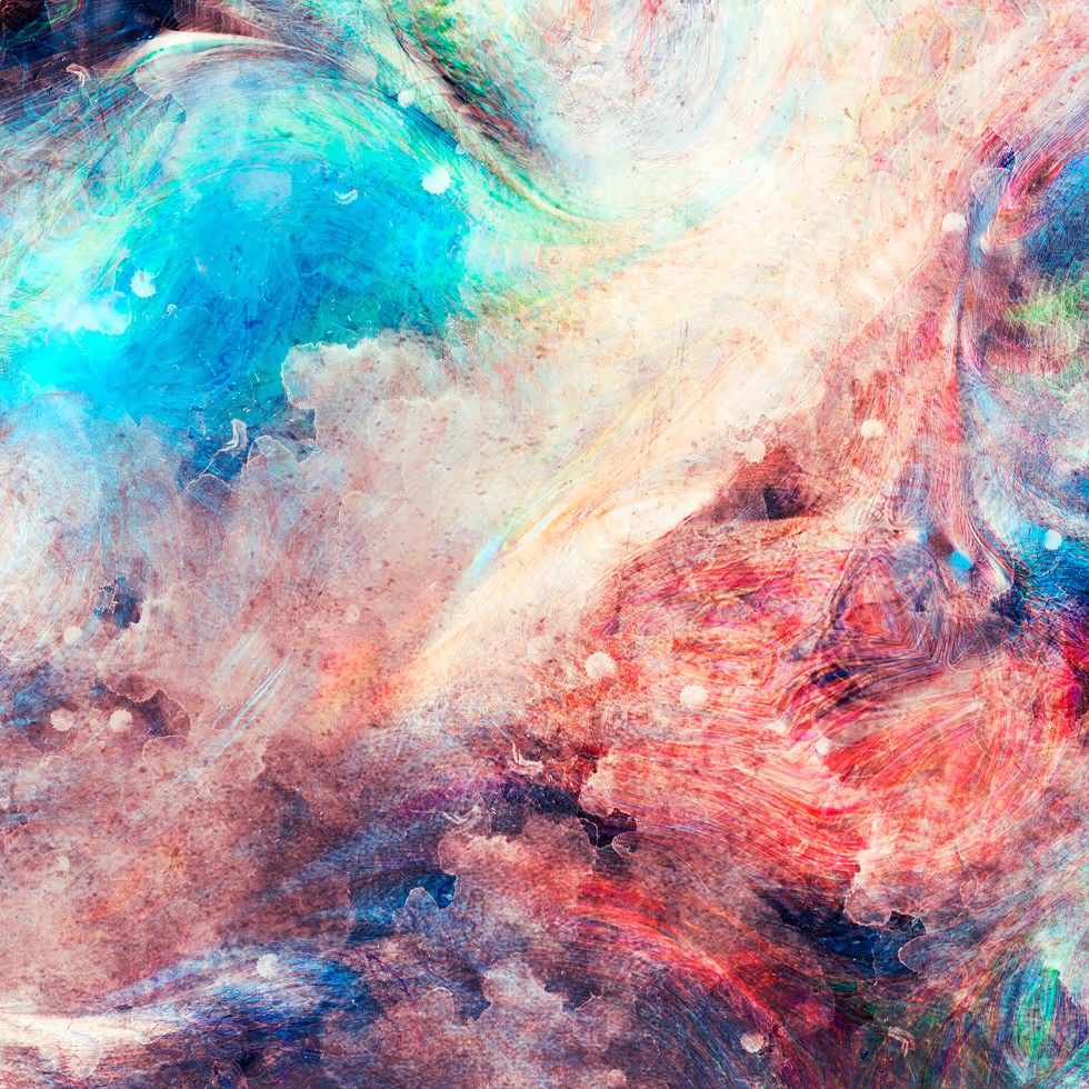 Яркое облако газа и пыли в созвездии Ориона