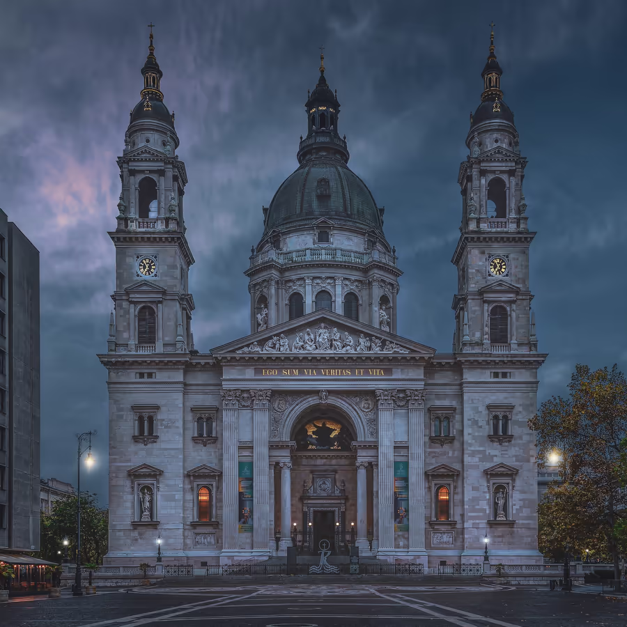 Величественная базилика Святого Иштвана главный собор Венгрии